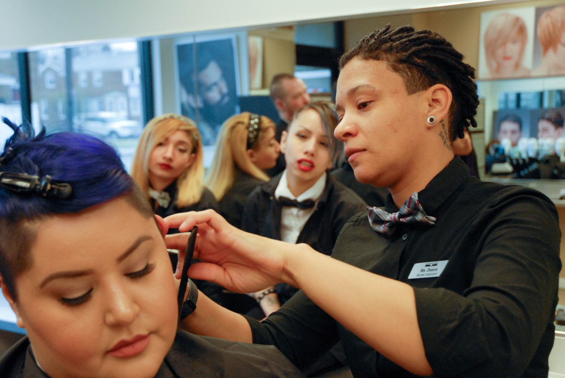 Creating Hair Art, Welcome to Barber School