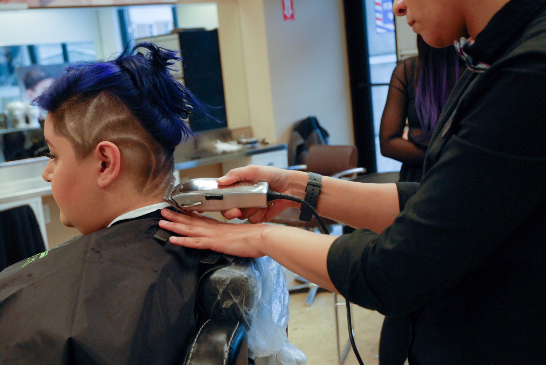Featured Barbers Archive Tricoci University Of Beauty Culture Check Out This Insane Hair Art And Undercut Design On Esthetics Master Educator Crystal Baldazo By Ms Dee Barber Teacher At Tricoci University S Chicago