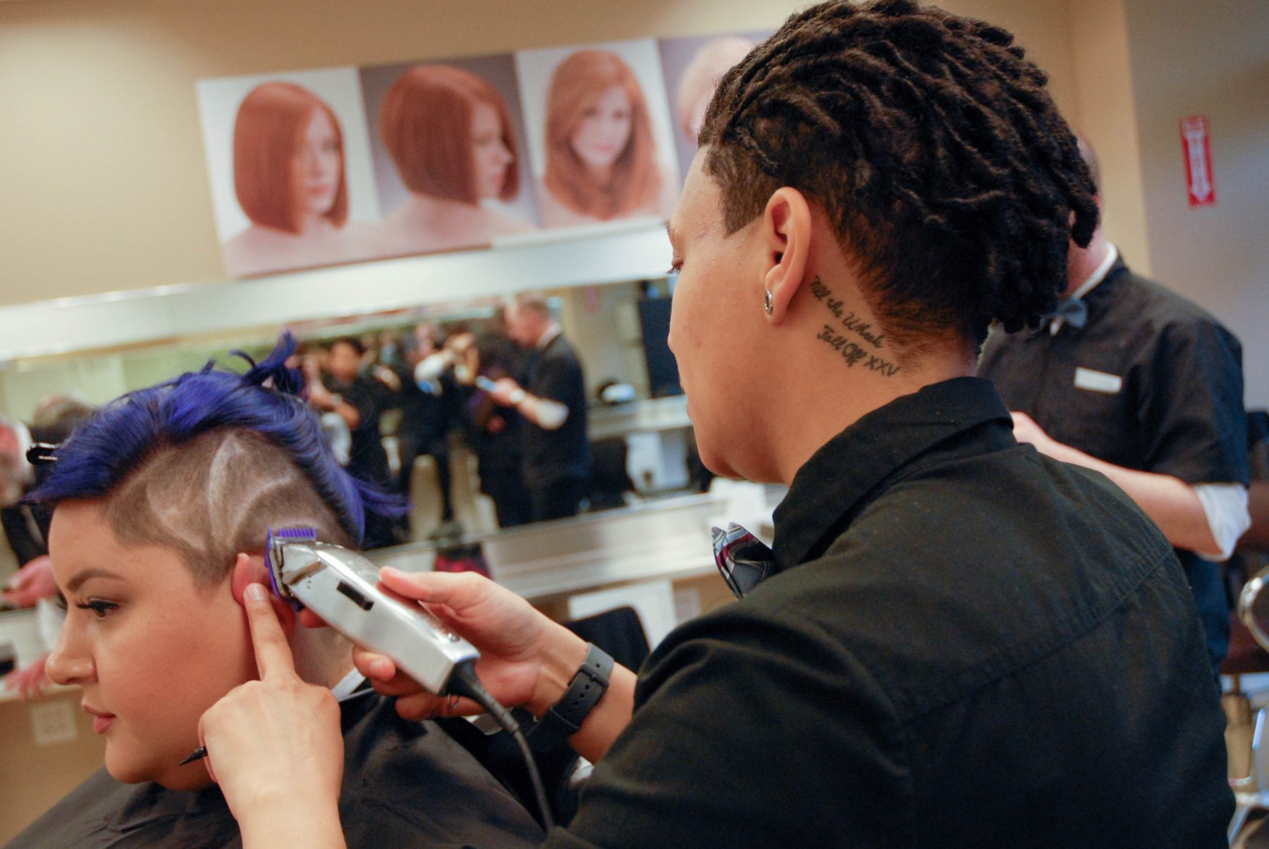 Creating Hair Art, to Barber School Tricoci University of