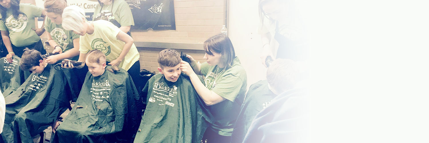 Tricoci students at St. Baldrick's