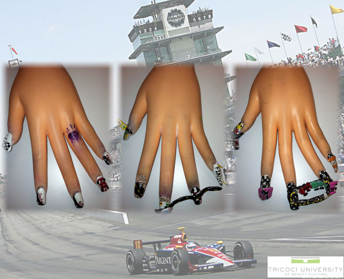 Winners of the Indy 500 Nails contest