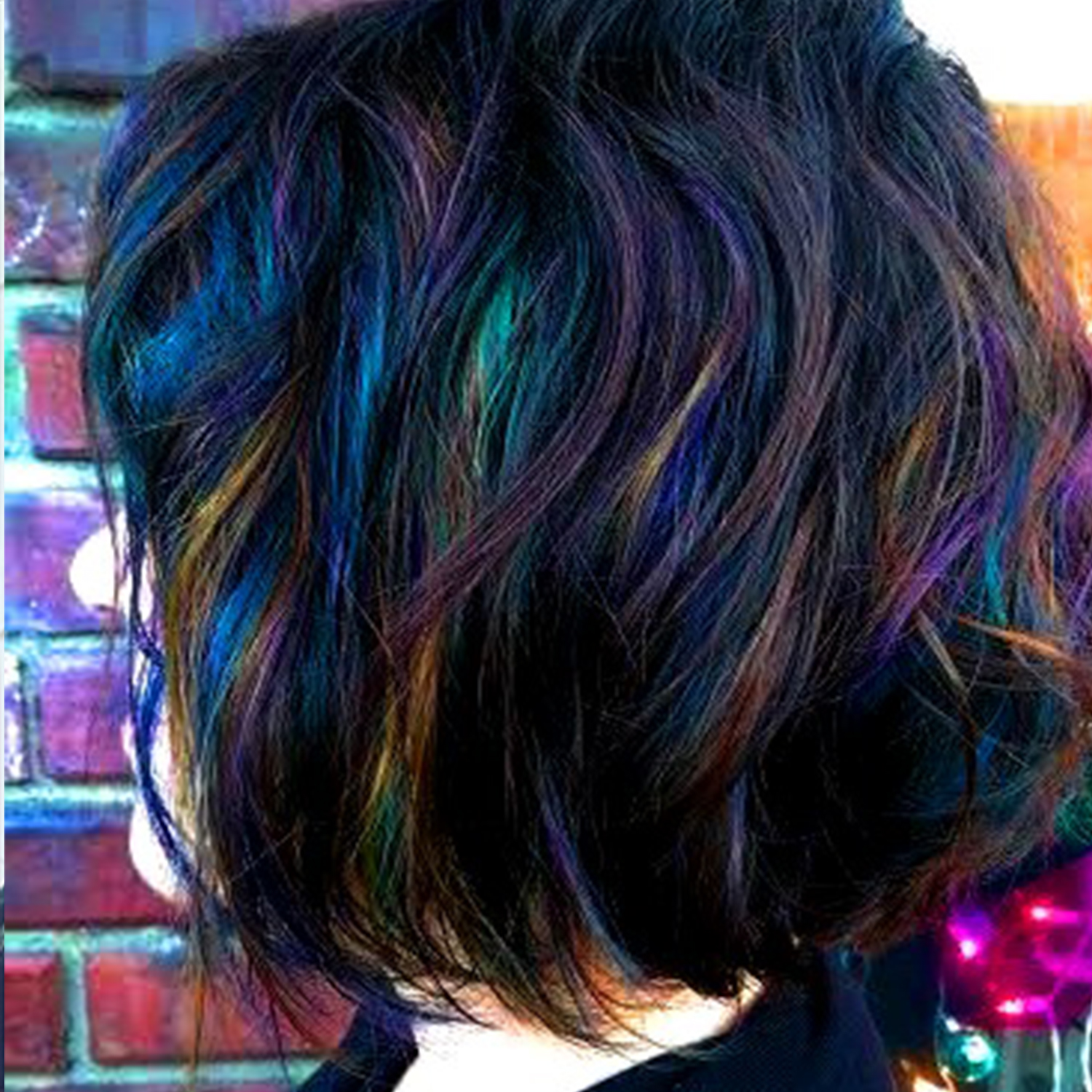 How to Create Oil Slick Hair - Oil Slick Hair Color DIY