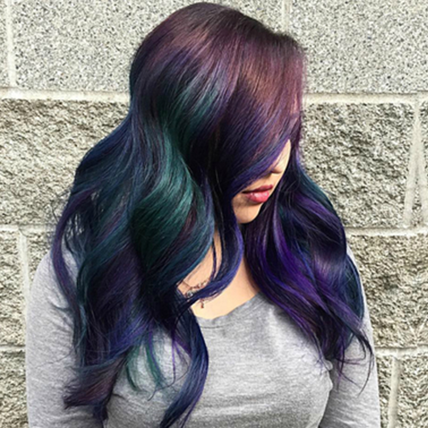 How to Create Oil Slick Hair - Oil Slick Hair Color DIY