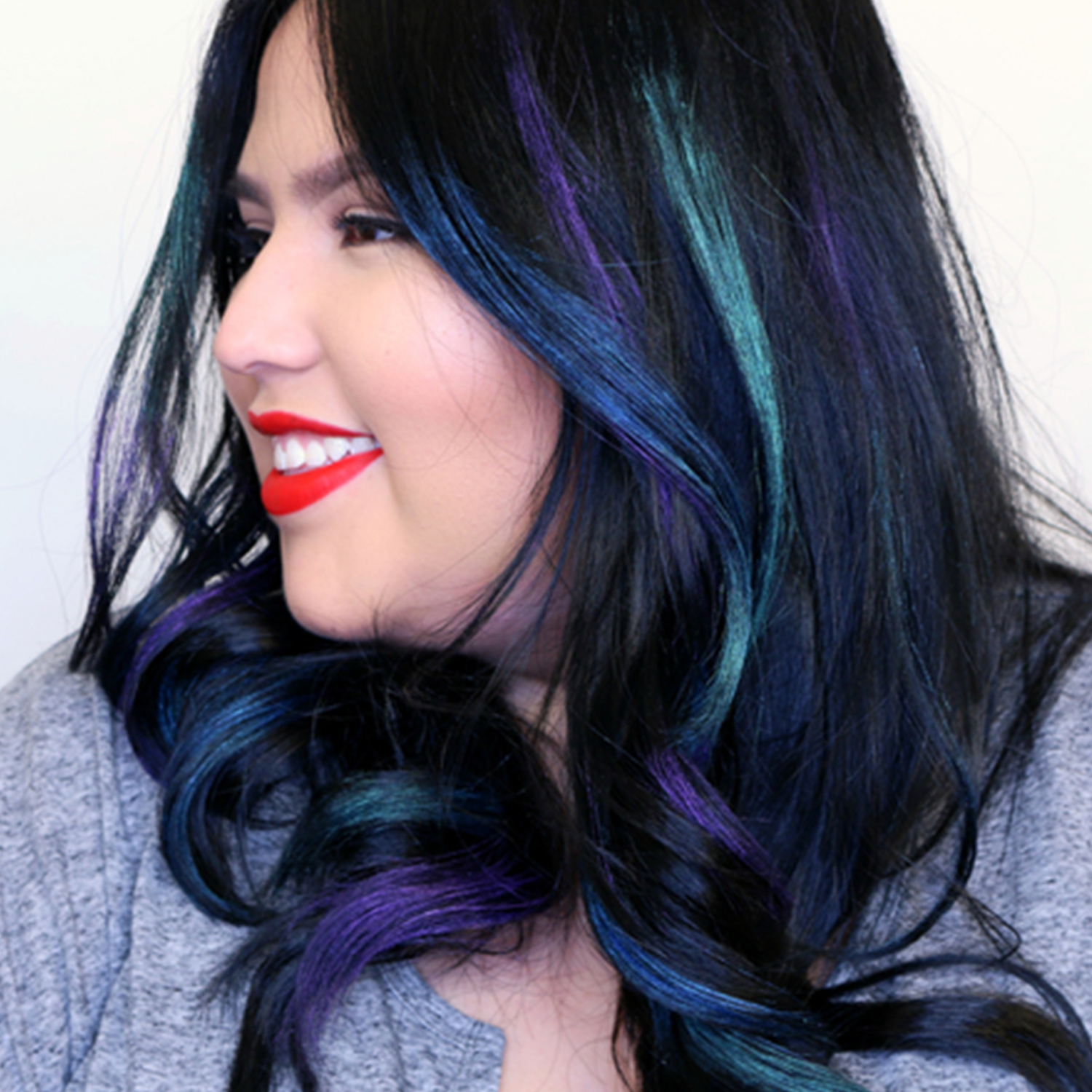 How to Create Oil Slick Hair - Oil Slick Hair Color DIY