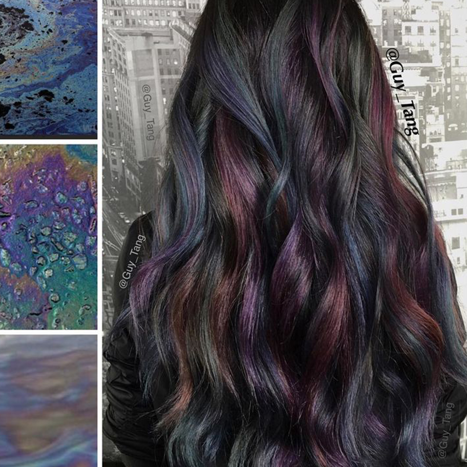 How to Create Oil Slick Hair - Oil Slick Hair Color DIY