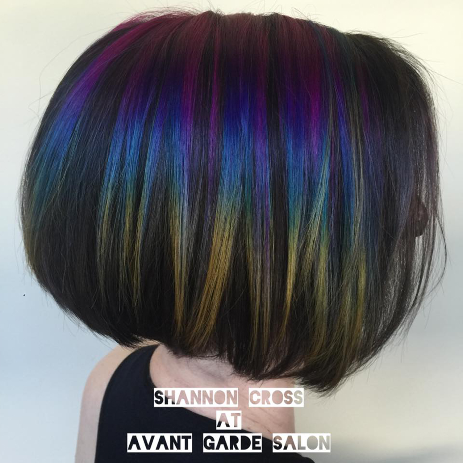 How to Create Oil Slick Hair - Oil Slick Hair Color DIY