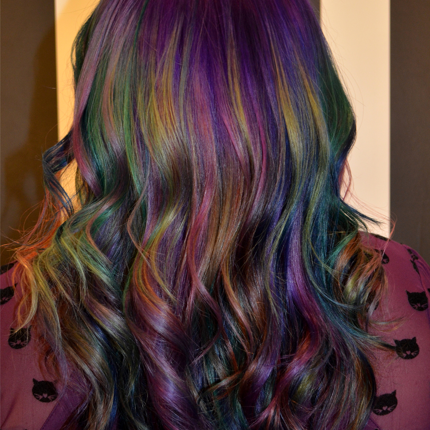 How to Create Oil Slick Hair - Oil Slick Hair Color DIY