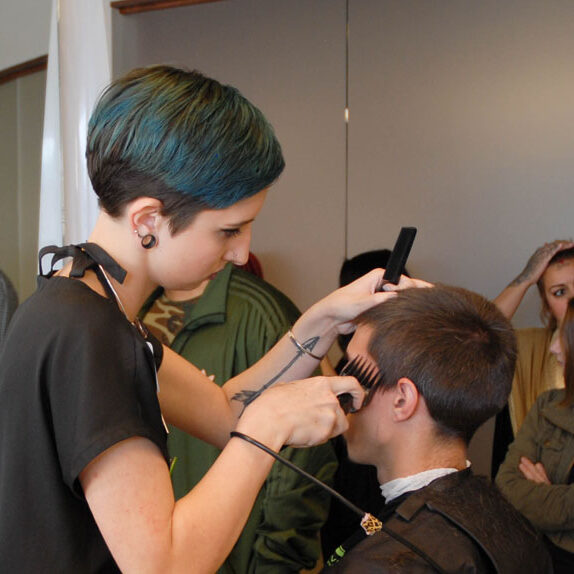 cosmetology beauty school student training