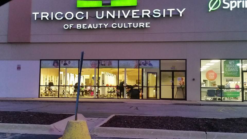 Tricoci University of Beauty Culture Clinic hair cutting services in Rockford