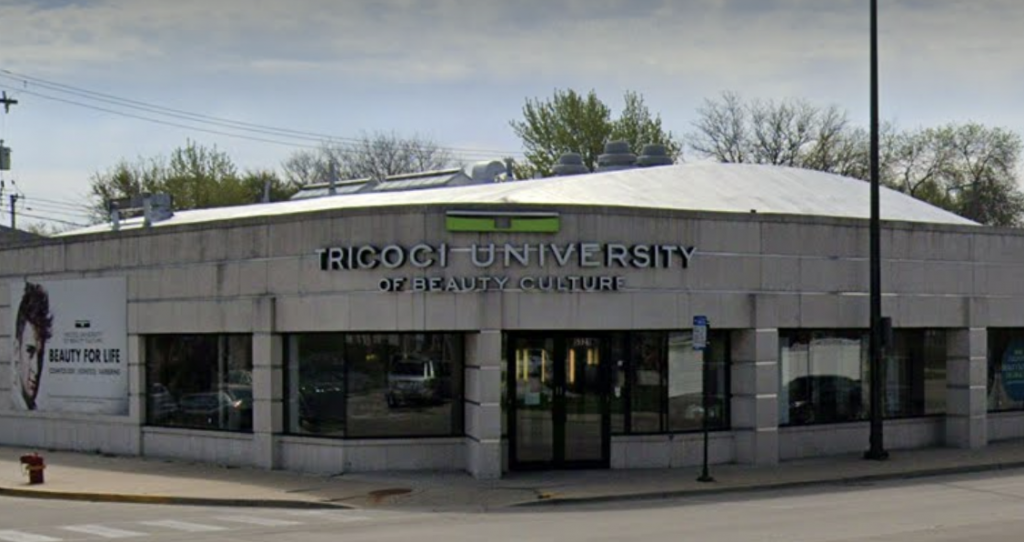 Tricoci University of Beauty Culture Chicago North-West (NW) School hair coloring services